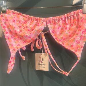Kulani Kinis Pink and Orange Bibs Accessories